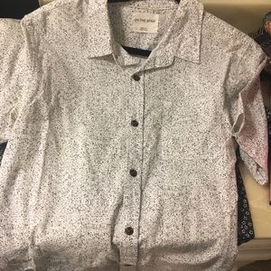 Men short sleeve button down shirts